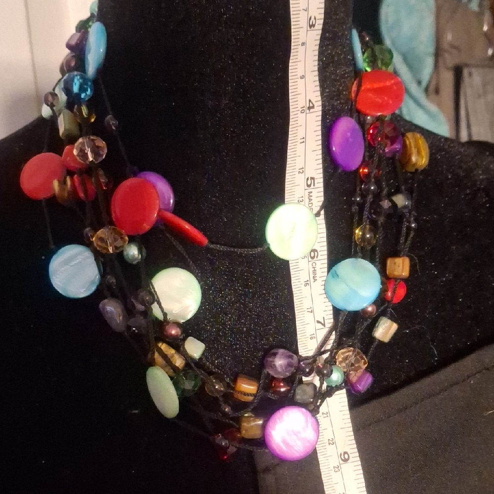 Multicolor Beaded Necklace